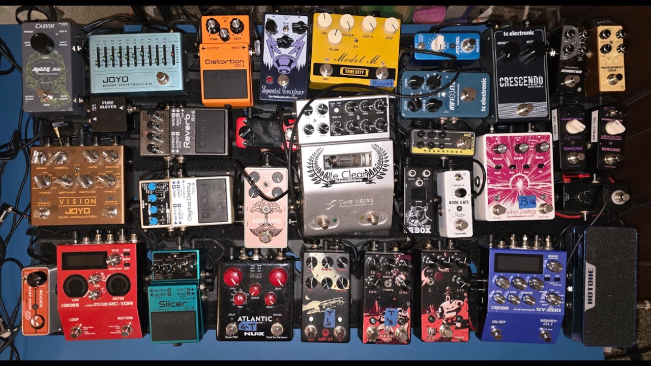 Massive Rig Rundown Pedalchain Only (no examples of effect's sounds)
