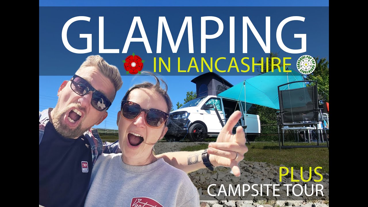 FAMILY CAMPING in Lancashire - Rossendale Campsite & Campsite Tour - VWT6 Camper