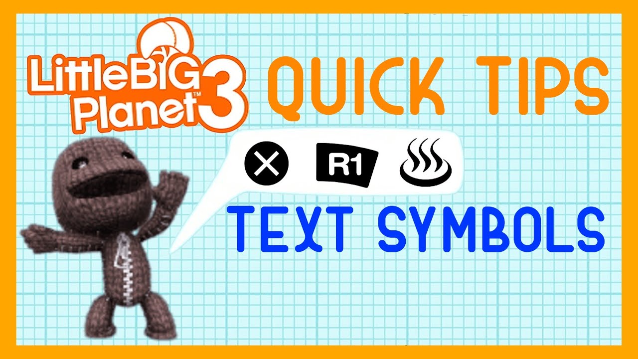 LBP3 Tutorial | Unicode Text Symbols