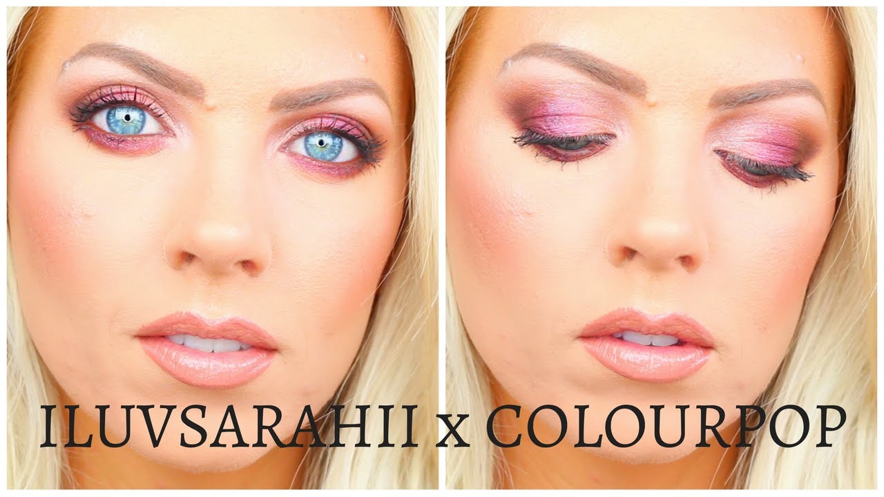 ILUVSARAHII x Colourpop Collab | First Impressions & DEMO