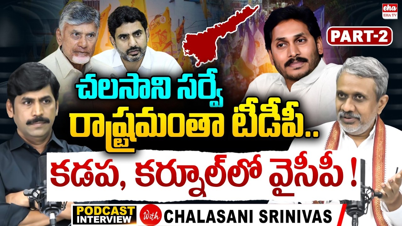 AP Political Survey: Chalasani Srinivas Reveals Shocking Ground Reality | TDP vs YCP|| EHA TV