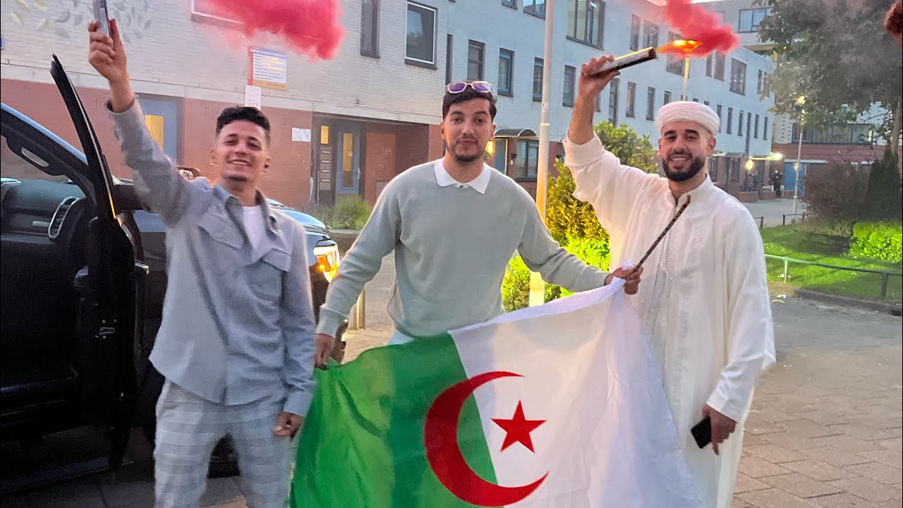 عرس مغربي ‏جزائري￼￼ 🇲🇦🇩🇿 في هولاندا ‘روتردام'🇳🇱 الهبال ديال الصح 😂￼