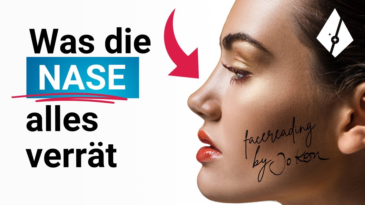 Schau, was deine Nase über dich aussagt! Face-Reading