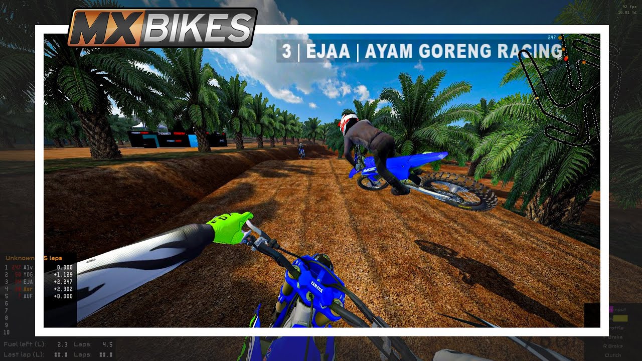 RACE TEST BUKIT NYOMOT SUBANG - MX BIKES INDONESIA