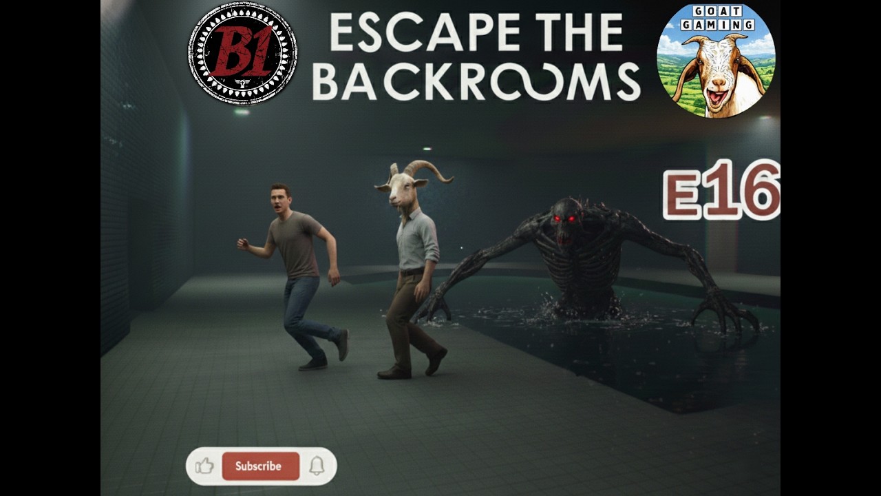 Escape the Backrooms EP16 | Welcome to... Waterpark Simulator (Ft. Meatball) PT 1