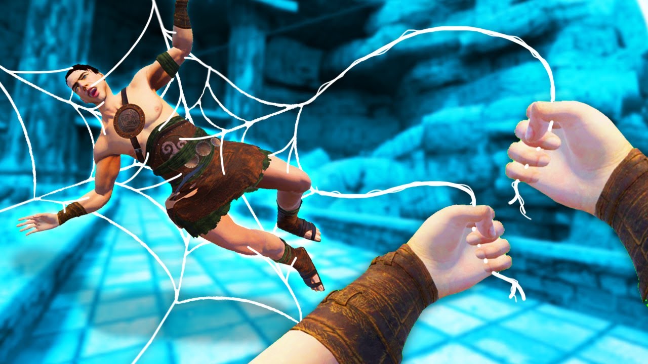 These Spiderman Powers are Too Much for Gladiators in Blades and Sorcery VR Mods
