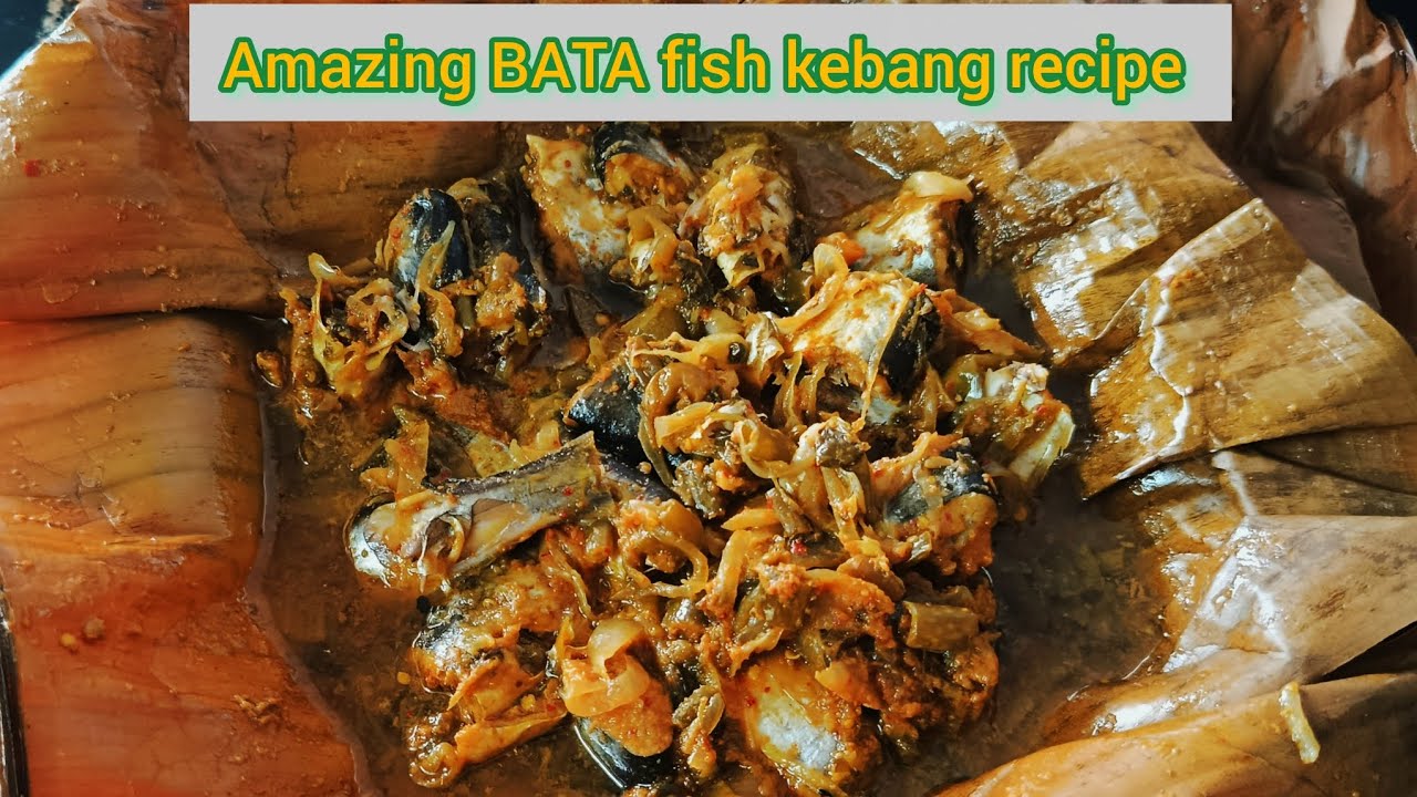 BATA fish Kebang recipe!!YES it's so amazing recipe/BATA fish kebang /Small Bata Fish Recipe 