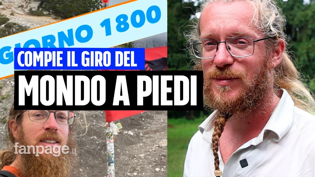 Gira il mondo a piedi in cinque anni, Nicolò torna a casa: 