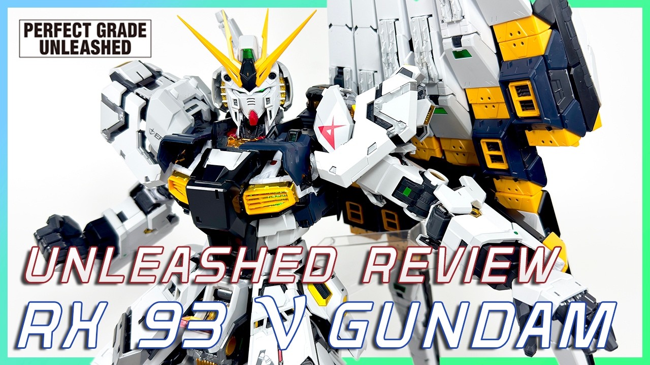 [Nu Gundam Đẹp Nhất!!!] 1/60 PG Unleashed RX 93 NU GUNDAM&ndash; MOBILE SUIT GUNDAM CHAR'S COUNTER ATTACK&ndash;