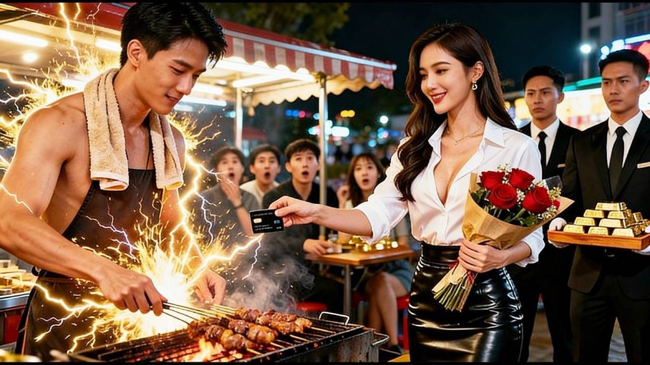 속물 여자가 바비큐 청년을 모욕하지만 그는 봉인된 무도지존! 미녀 CEO가 그에게 100만 달러로 청혼해 모두를 경악시킨다!