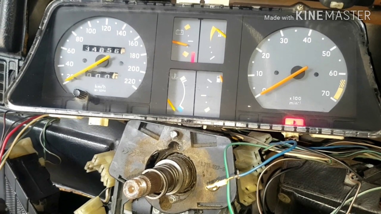 Como trocar painel instrumentos RPM kadett Monza