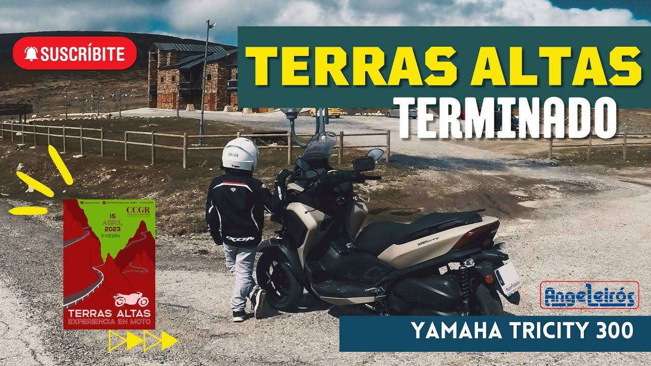Terras Altas en una Yamaha Tricity 300. La terminamos #8