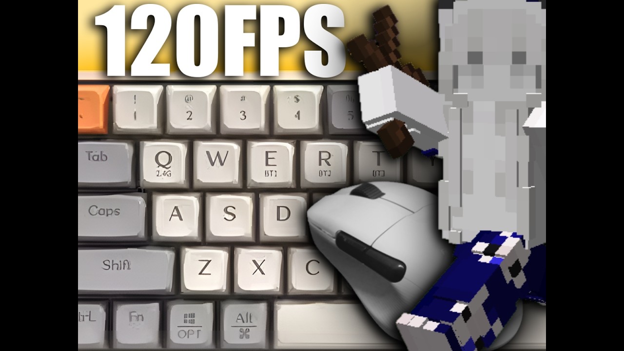 (12mins)😴Relaxing Bedwars Keyboard & Mouse ASMR