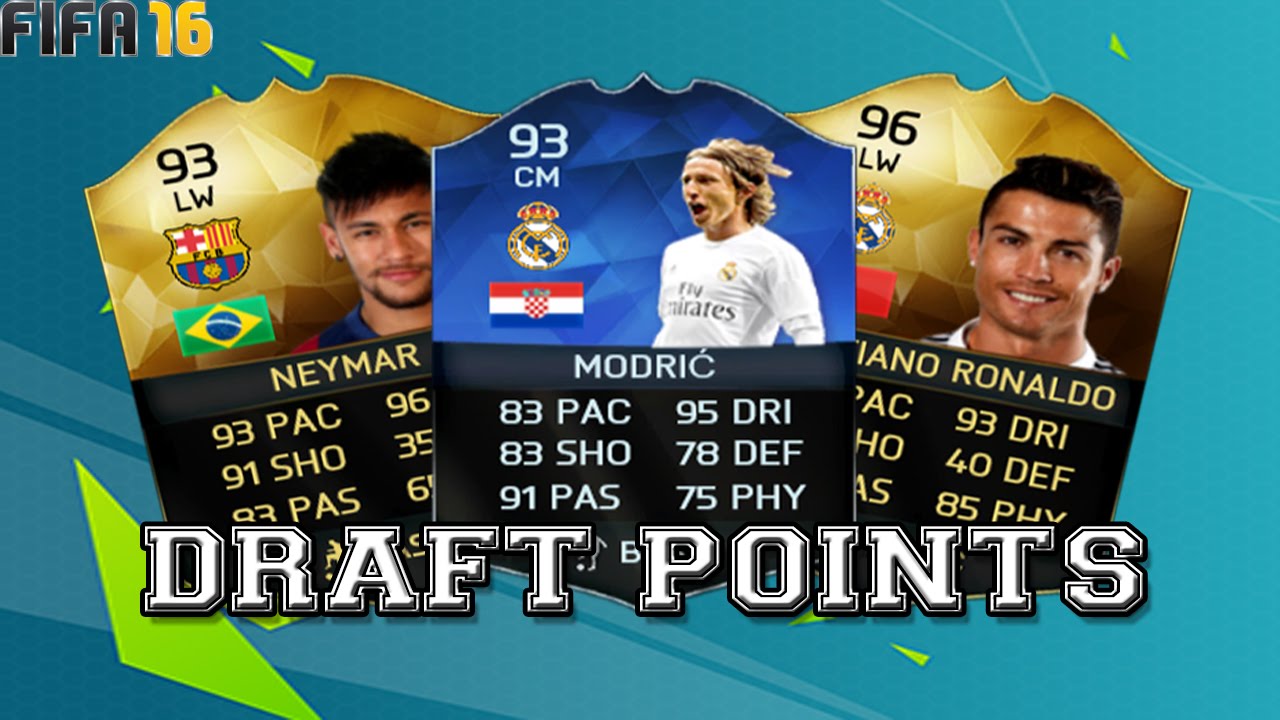 DRAFT POINTS | FIFA 16 DRAFT CHALLENGE | WITH KAZALEX LAMBY7 THEGREAT GD