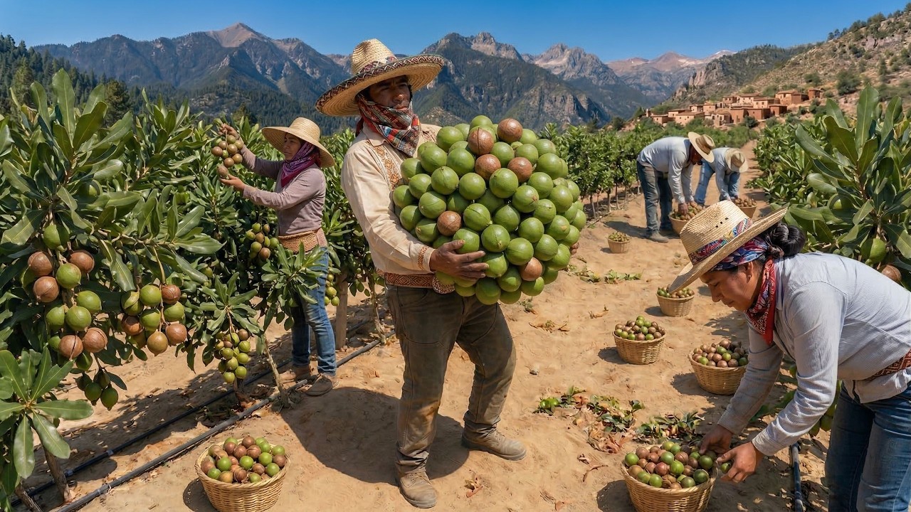 Logran cultivar árboles de macadamia en el desierto mexicano, un resultado que ha sorprendido