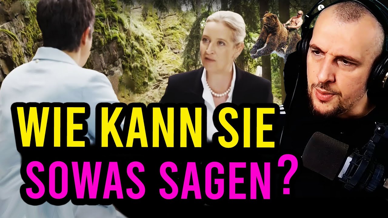 Wer w&auml;hlt noch Alice Weidel AfD nach diesem ZDF Sommerinterview | Proletopia Reaction