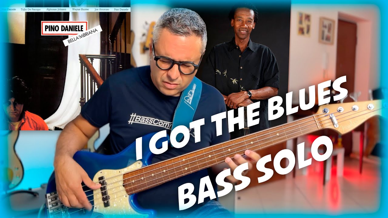 Pino Daniele - I Got The Blues - Alphonso Johnson Bass Solo - Lezioni di Basso