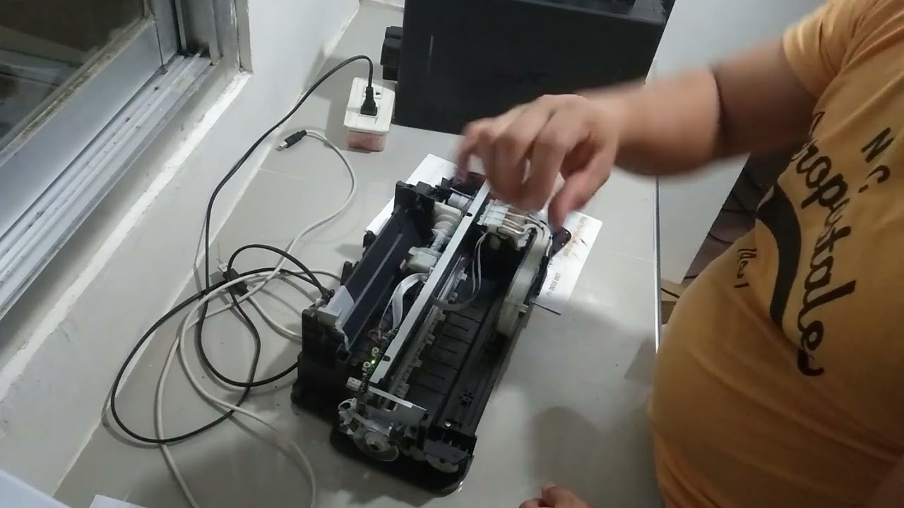 EPSON L120 HOW TO REPAIR PICK UP ROLLER / PICK UP ROLLER REPAIR REVEALED