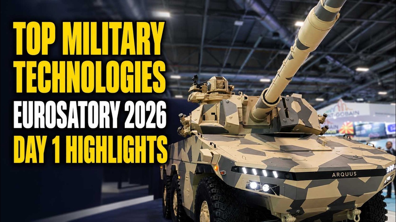 Top Military Technologies Unveiled at Eurosatory 2026 | Day 1 Highlights