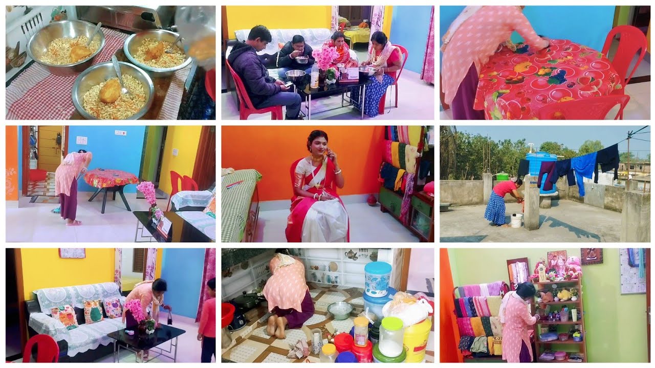 গুছিয়ে সংসার করতে ভালোবাসি বলে অসুস্থ শরীরে অগোছালো ঘরকে 1 ঘন্টার মধ্যে গুছিয়ে নিলাম। 