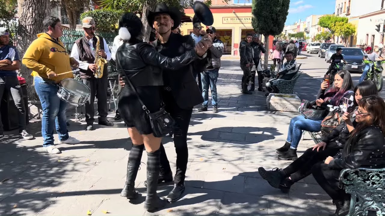 HOY ME TOCÓ BAILAR CON TAMBORAZO DE JEREZ ZACATECAS 🇲🇽