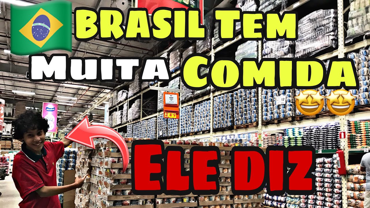 CRIANÇA VENEZUELANO DIZ  que TEM muita COMIDA gostosa NO BRASIL |SUPERMERCADO NO BRASIL |JimmyRomero