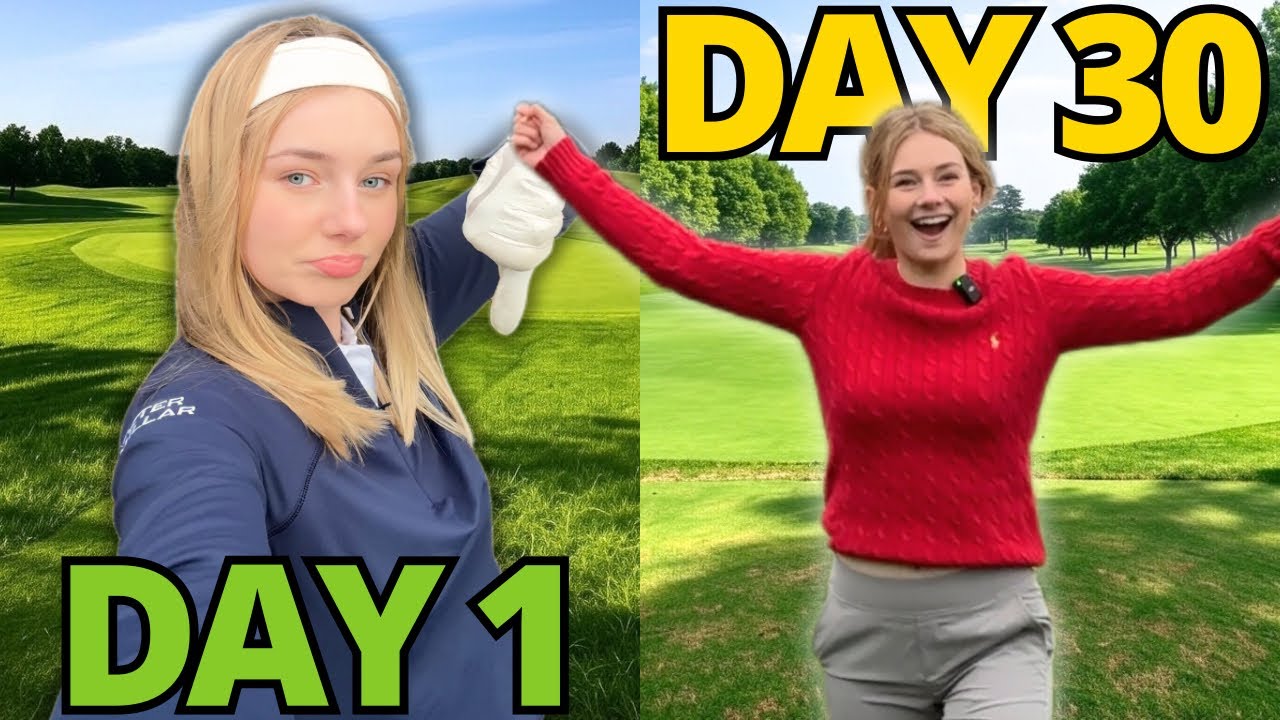 I Trained Like A Pro Golfer For 30 Days (As A Beginner!)