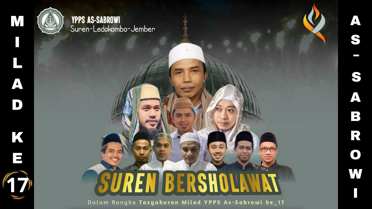 🔴 SUREN BERSHOLAWAT  DALAM RANGKA MILAD AS - SABROWI KE 17 SUREN LEDOKOMBO JEMBER