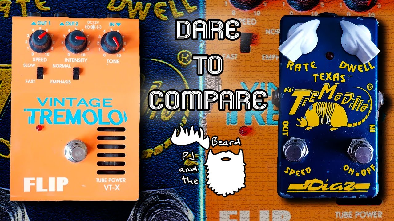 Gold standard worthy? - Cesar Diaz Tremodilla vs Guyatone Flip VT-X Tube Power Vintage Tremolo