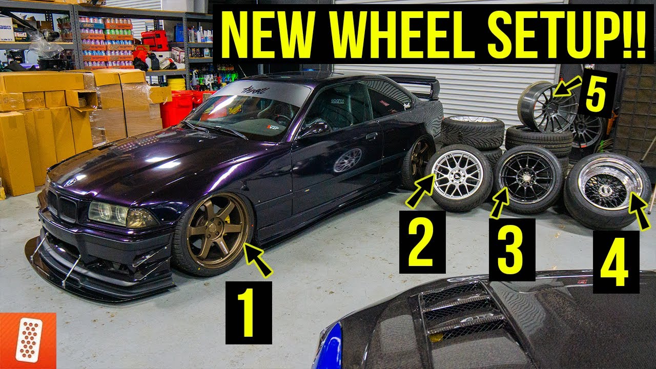 +500HP BMW E36 M3 Gets NEW WHEELS for 2021!!!