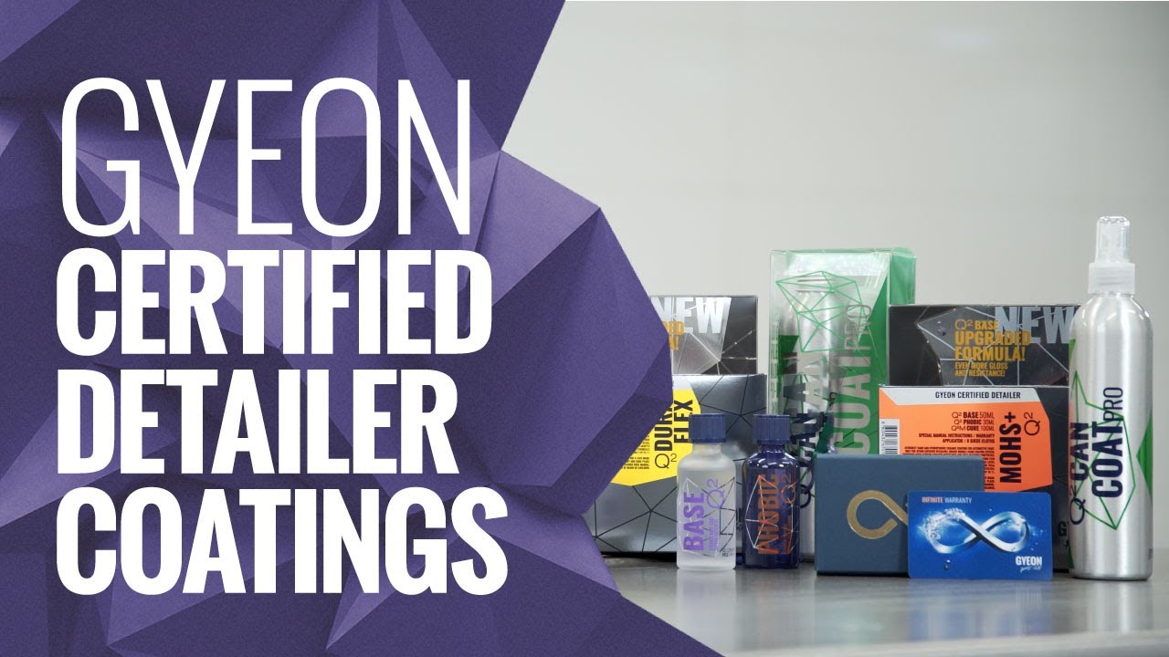 GYEON Certified Detailer Coatings