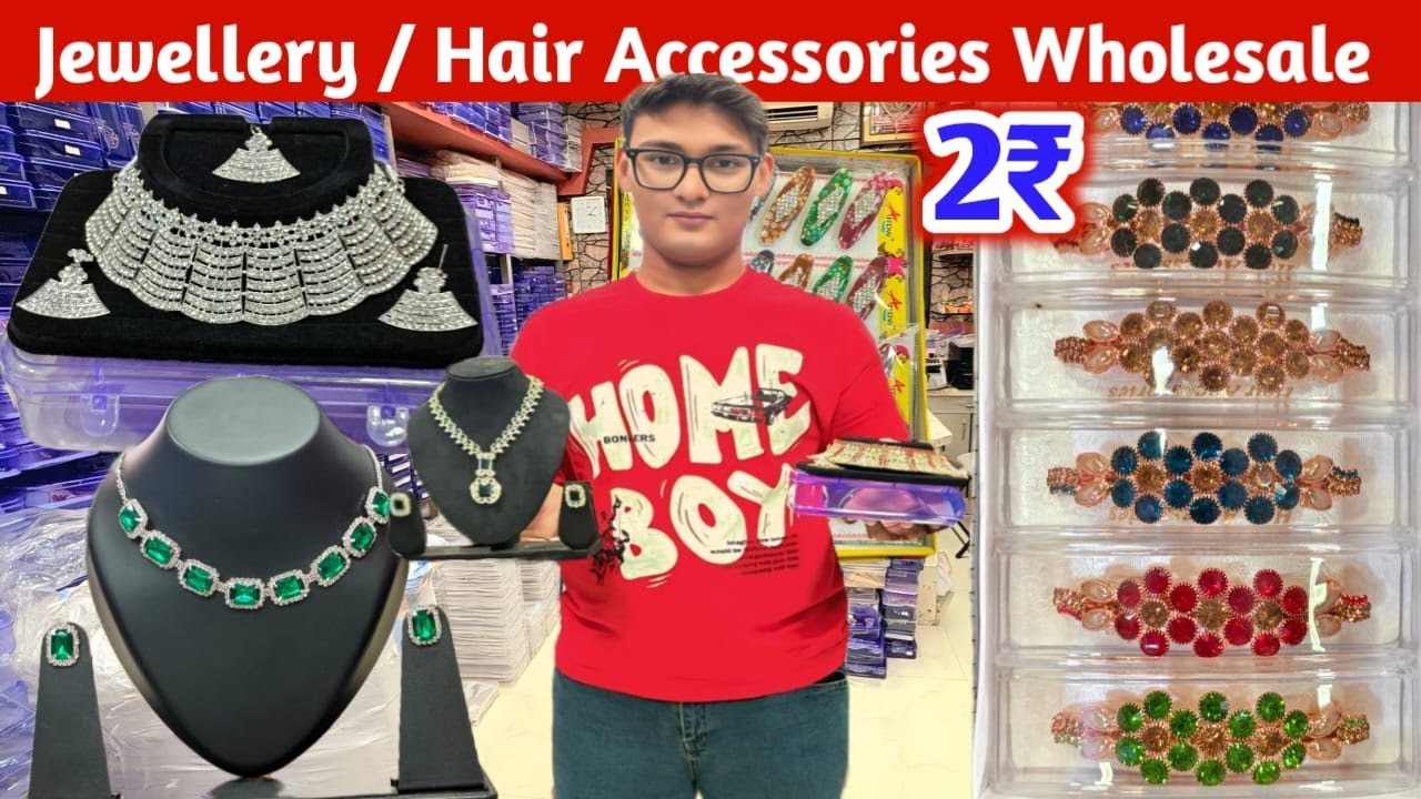 Imitation Jewellery Wholesale Market Mumbai | Fancy Hair Accessories wholesale market in Mumbai