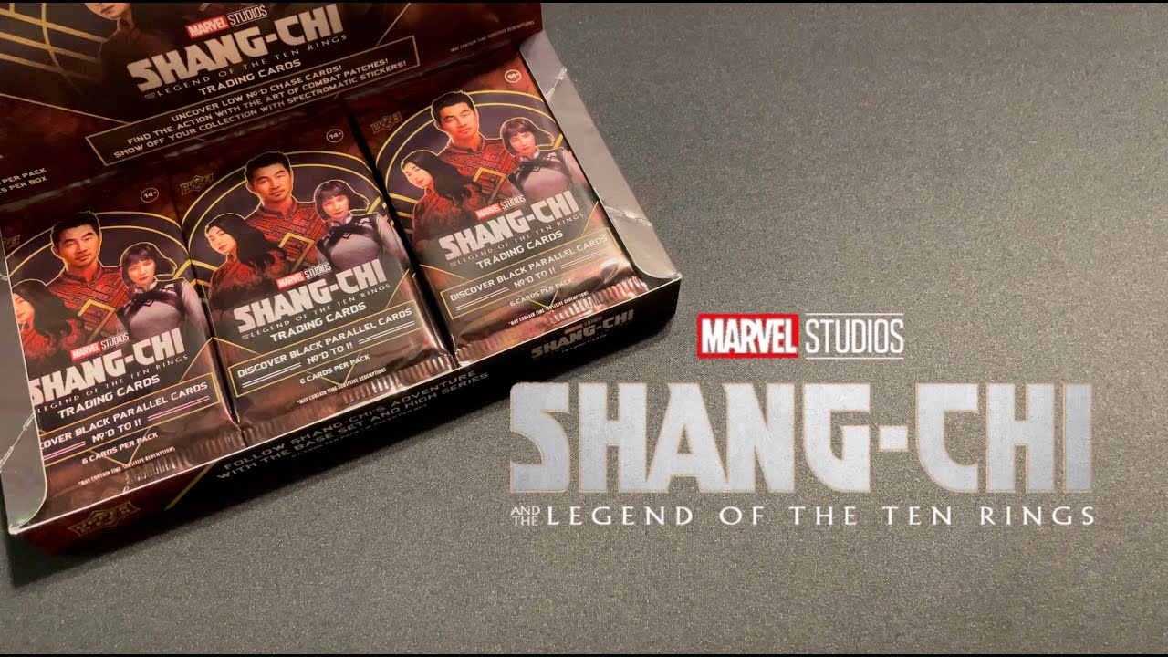 Case Hit! Shang-Chi and The Legend of the Ten Rings Hobby Box Opening Upper Deck Marvel Studios 2023