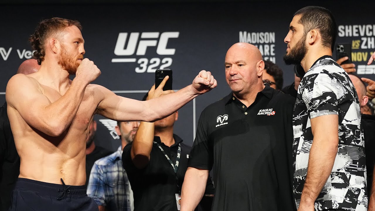 Encaradas da Pesagem | VeChain UFC 322: Della Maddalena x Makhachev