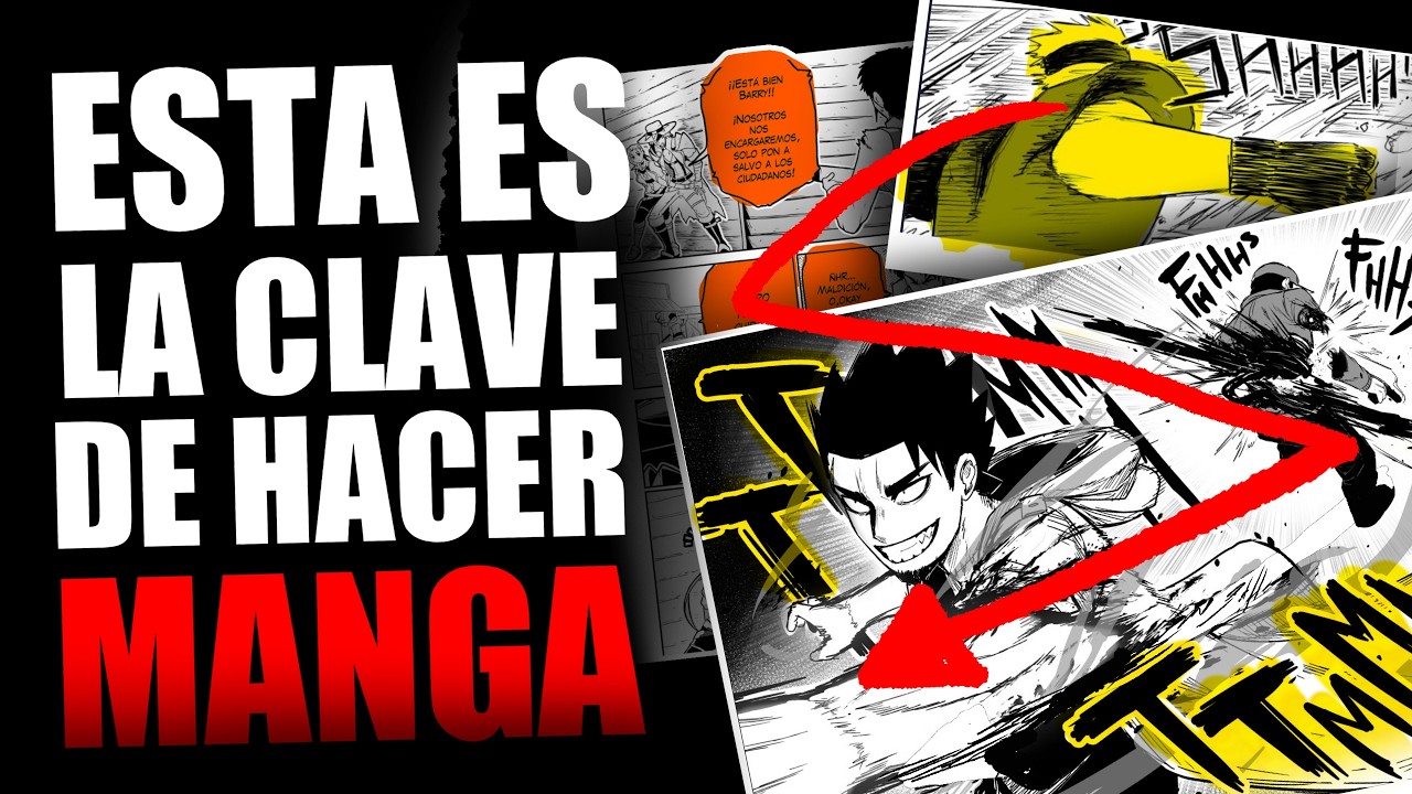 COMO usar LA NARRATIVA VISUAL en EL MANGA/COMIC