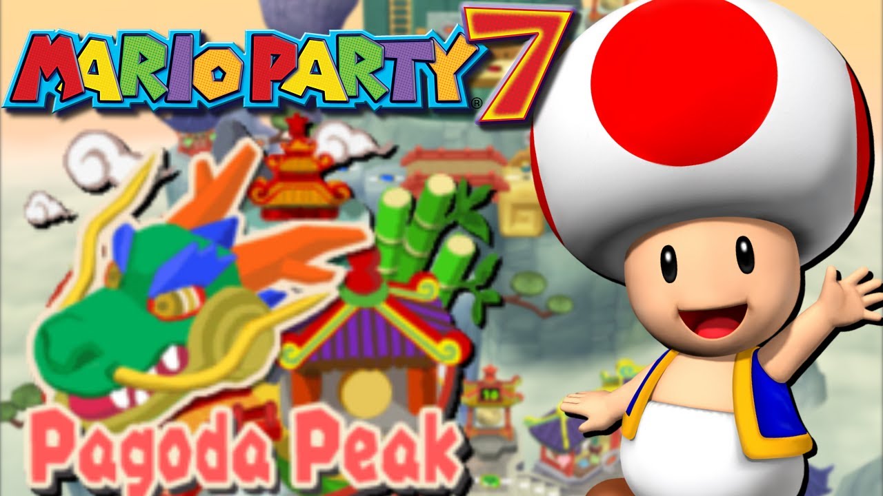 Mario Party 7 | Pagoda Peak w/ Toad - Shiruetto The Gamer