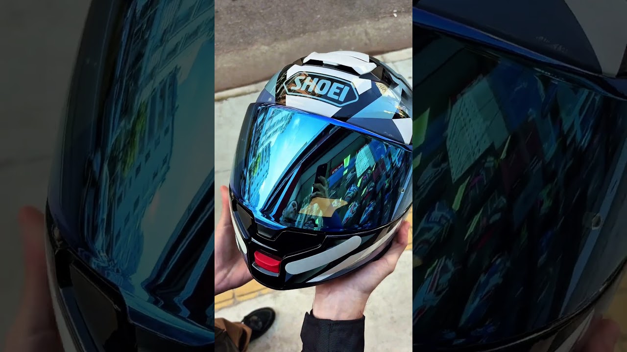 Novo grafismo Fragments do Shoei Neotec 3! #motociclistico #viral