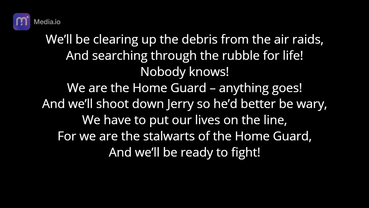 07 We are the Home Guard