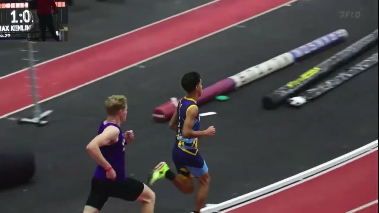 2026 Texas Tech Indoor - 3rd place overall with a 1:55.28 - Tx #2 and U.S. # 34 🇺🇸 for HS Boys 800