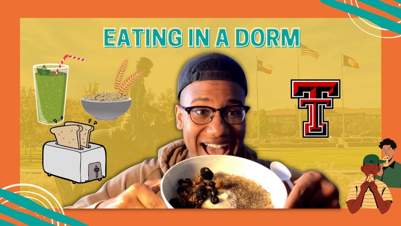 Eating in a Dorm | Texas Tech Vlog Squad