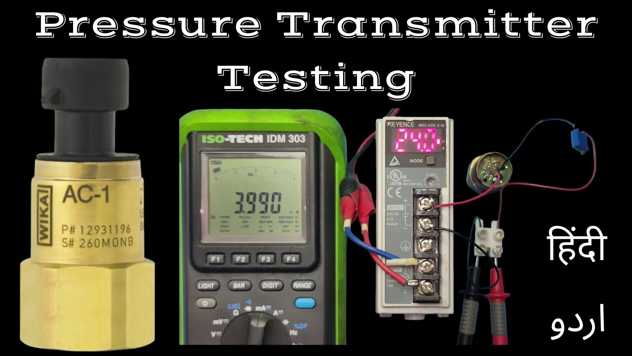 Pressure Transmitter Testing | Wika | HVAC/R | Pressure Transducer Testing | Pressure Sensor Testing