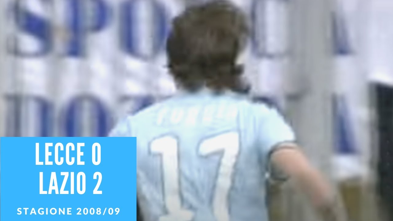 22 febbraio 2009: Lecce Lazio 0 2