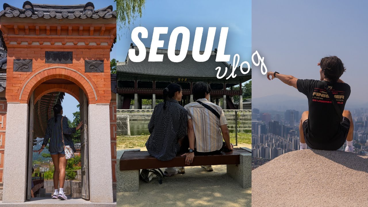 SEOUL VLOG 🇰🇷 Eating Street Food, Seeing the BEST View of Seoul, & More!