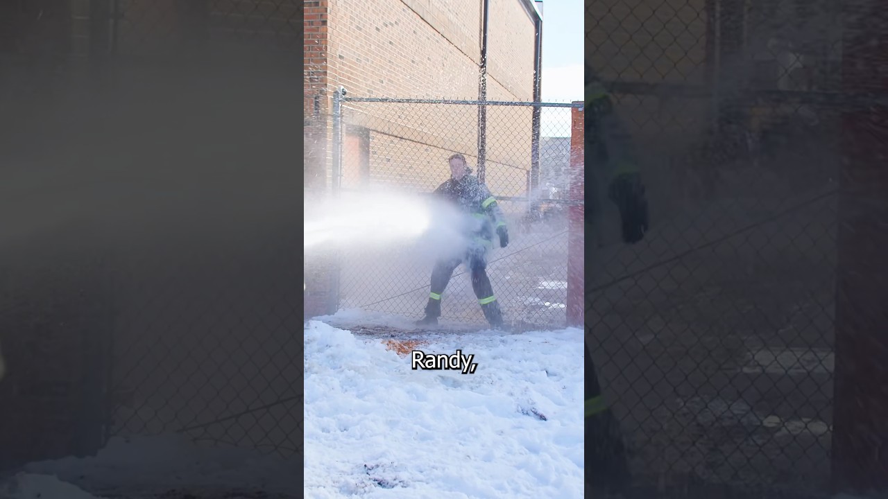 That's one way to do it #chili #hose #cold
