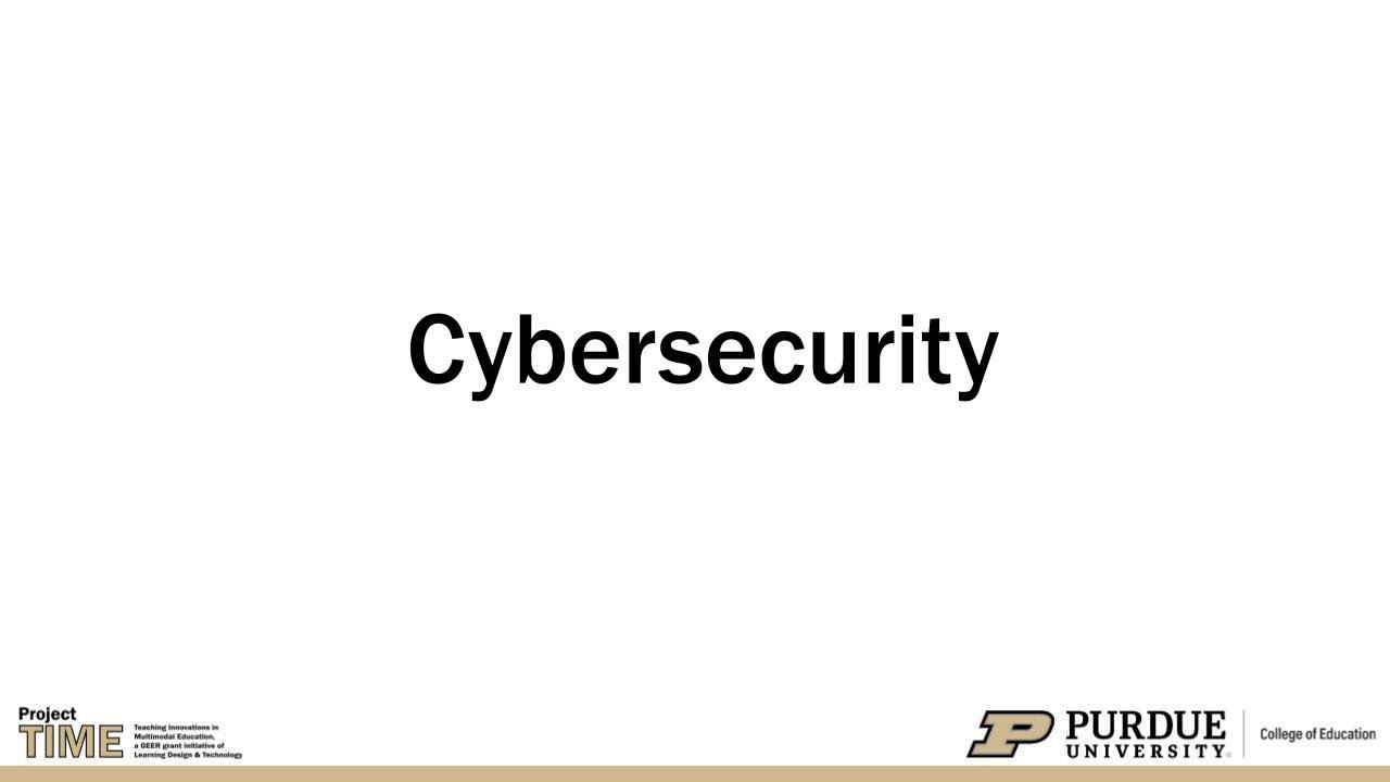 Cybersecurity
