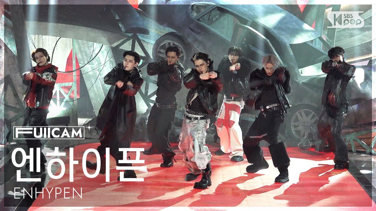 [안방1열 풀캠4K] 엔하이픈 'Knife' (ENHYPEN FullCam) @SBS Inkigayo 260118