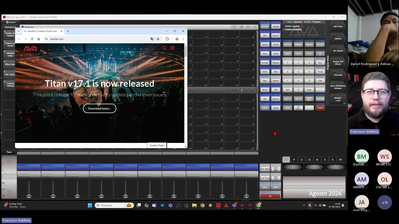 Avolites en Español - Webinar : Opciones Avanzadas de Patch / Titan v17.1