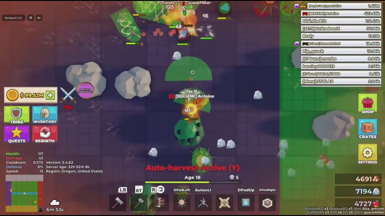 Tribe survival w game in my opinion #roblox #fyp 