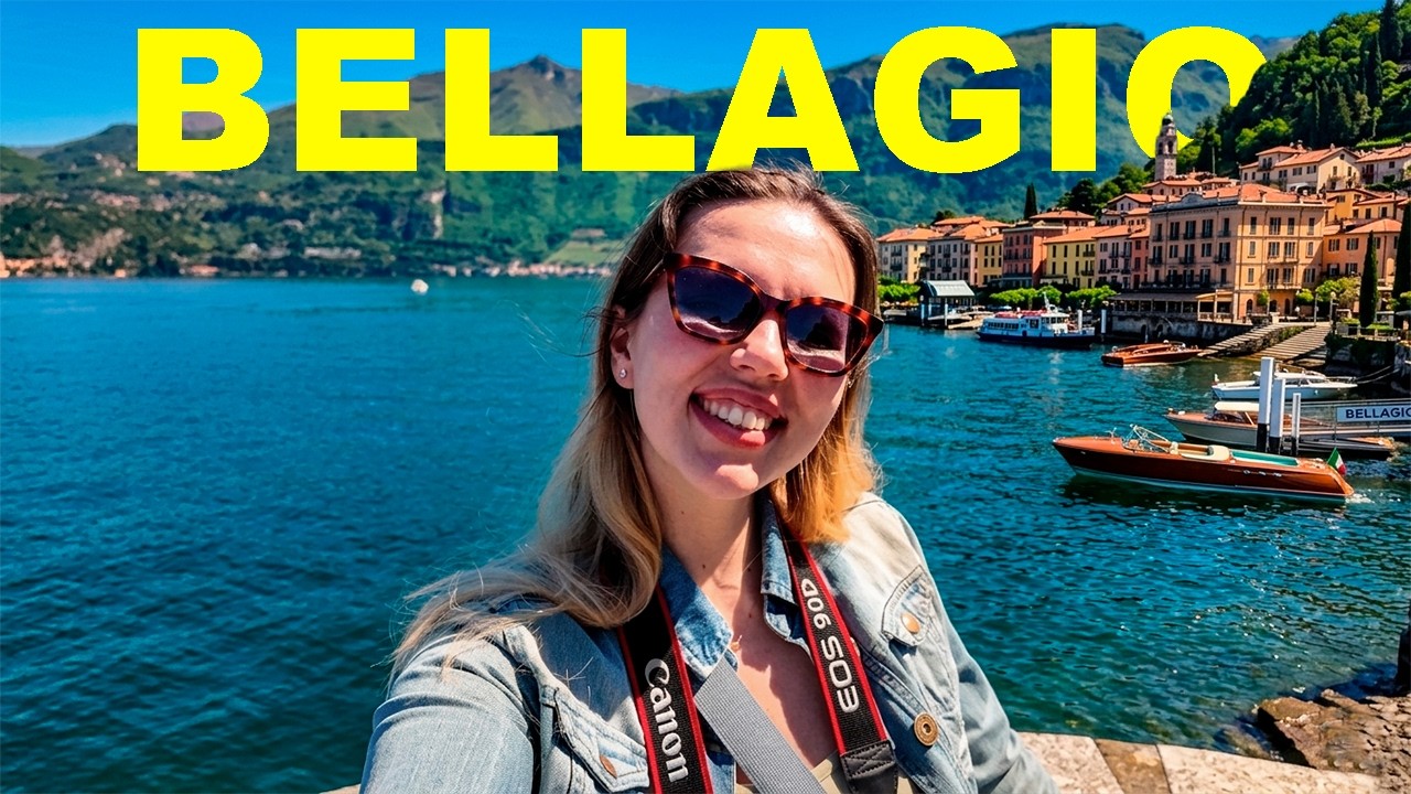 BELLAGIO 😍 посещает самый фотографируемый город на озере Комо