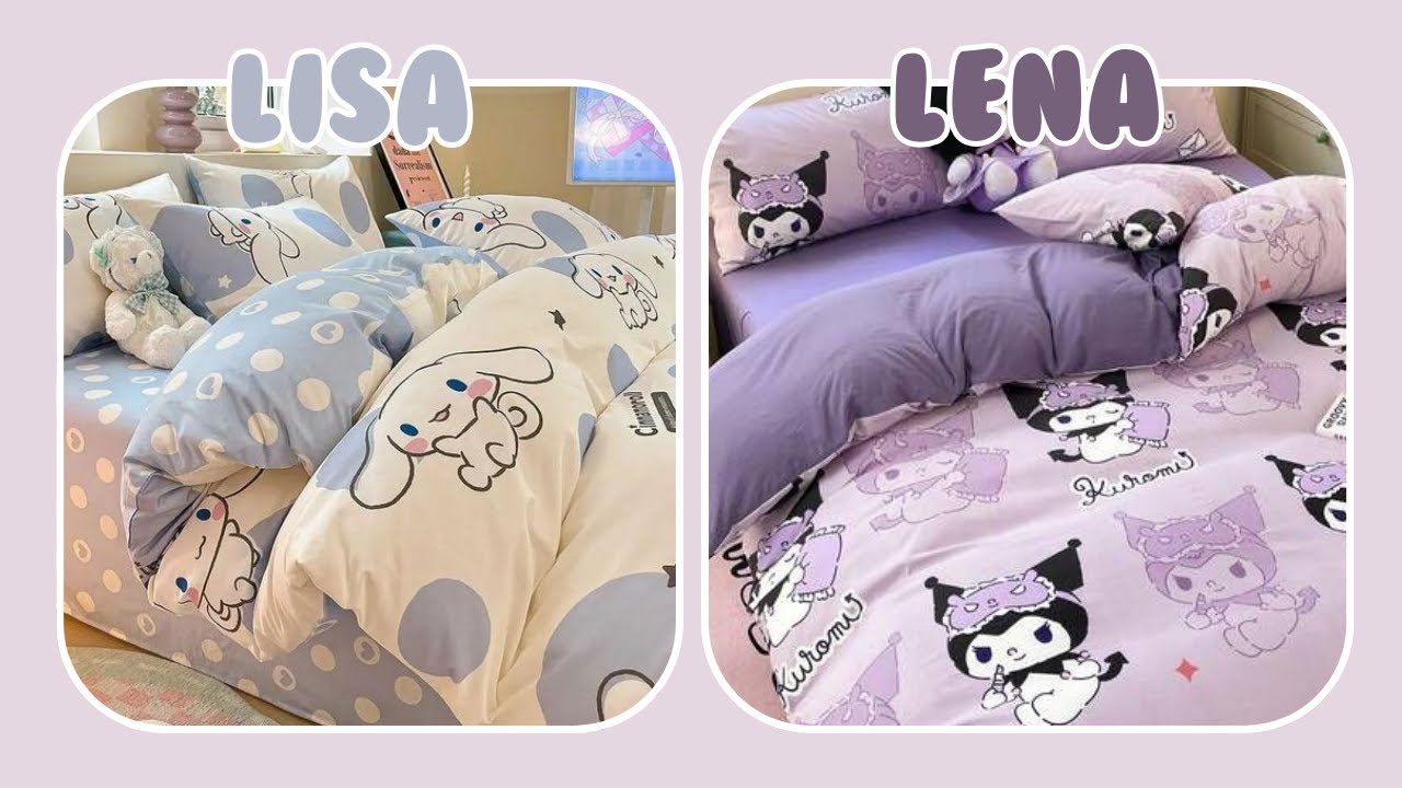 ЛИЗА ИЛИ ЛЕНА Kuromi VS Cinnamoroll Edition #lisa 3lena #hands #kuromi #trending